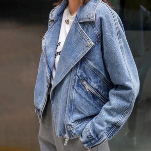 TRIBAL STUDIOS L'AURABLEND VINTAGE DENIM JACKET